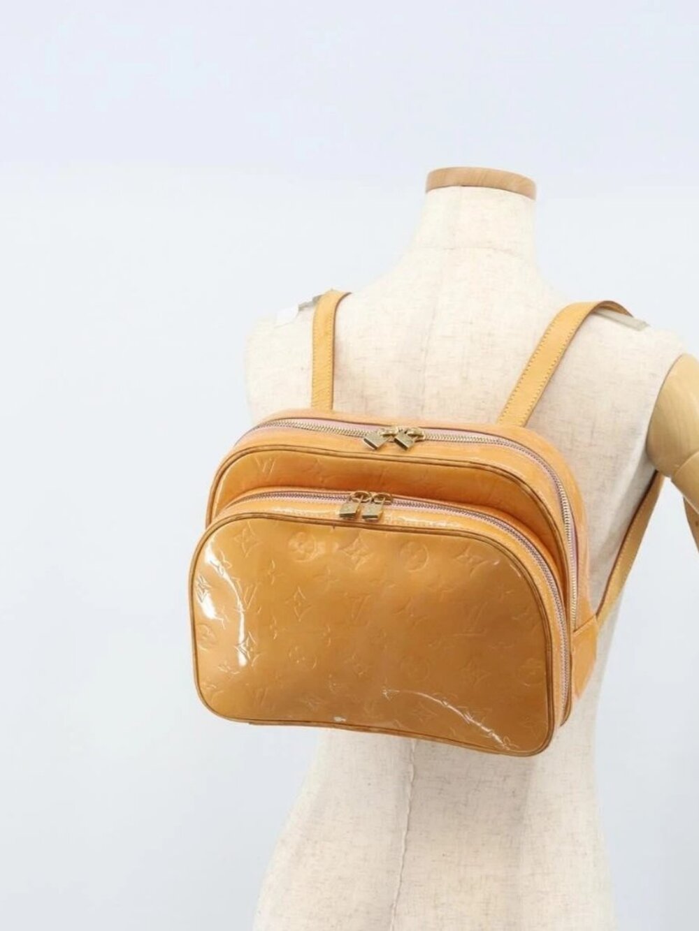 LOUIS VUITTON Vernis Marley Backpack Marshmallow Pink